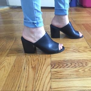 Urban Outfitters black mules