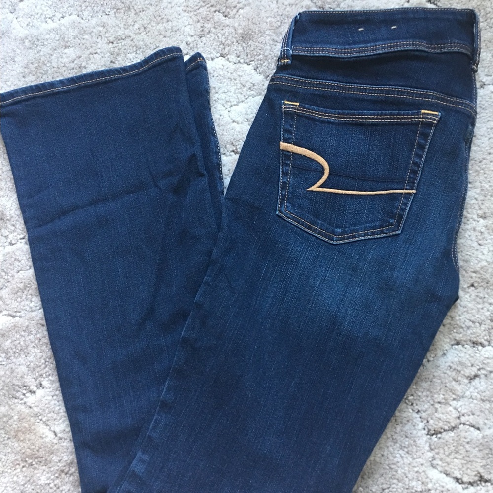 American Eagle Super Stretch Kick Boot Jeans
