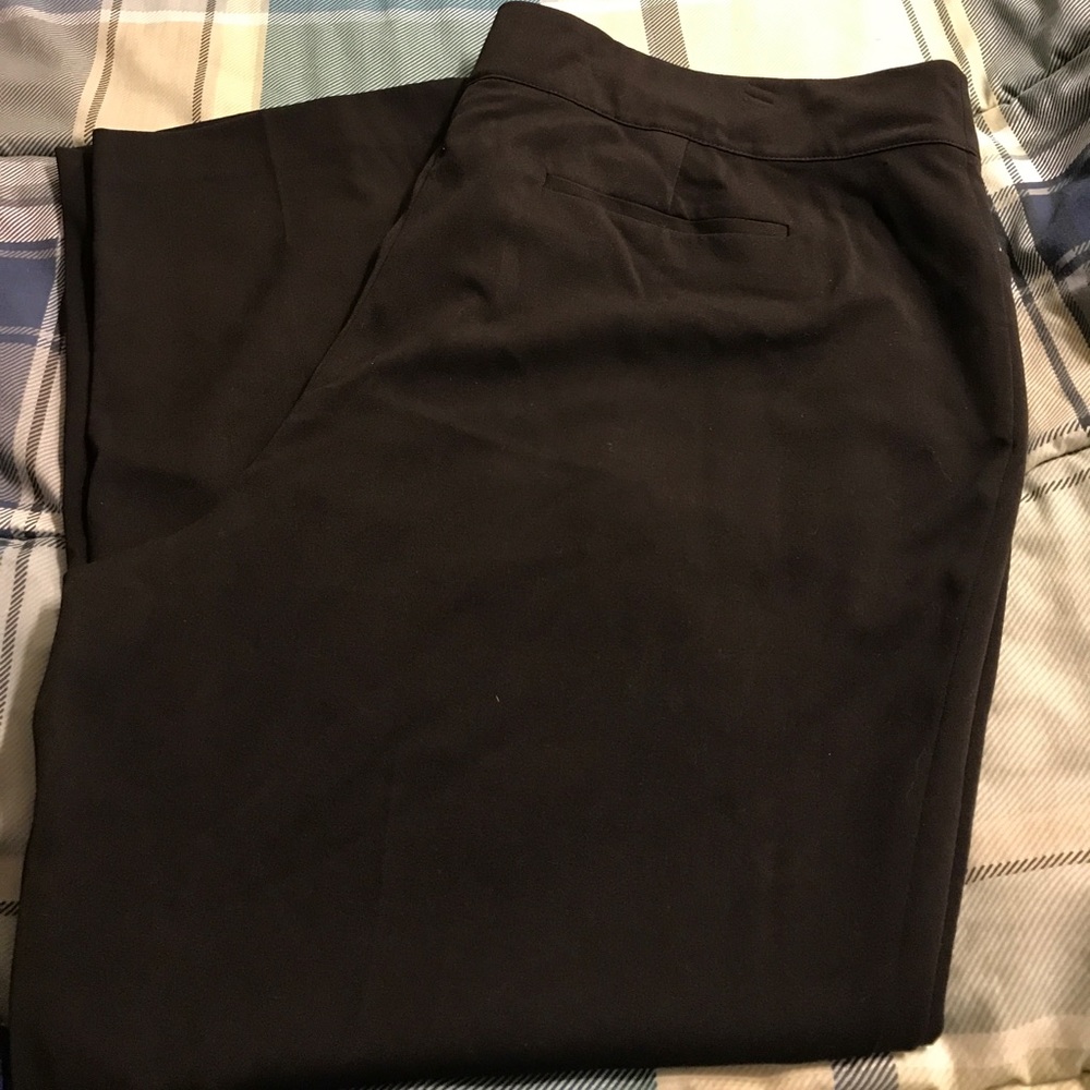 Black slacks
