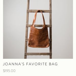 Leather tote from Magnolia