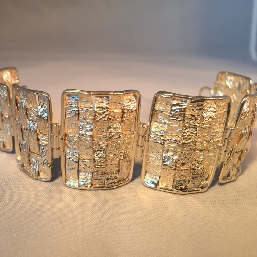 Sterling silver hand formed bracelet.