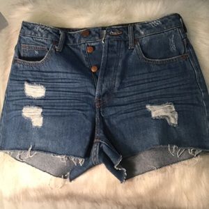 H&M jean cutoff shorts | 50% off