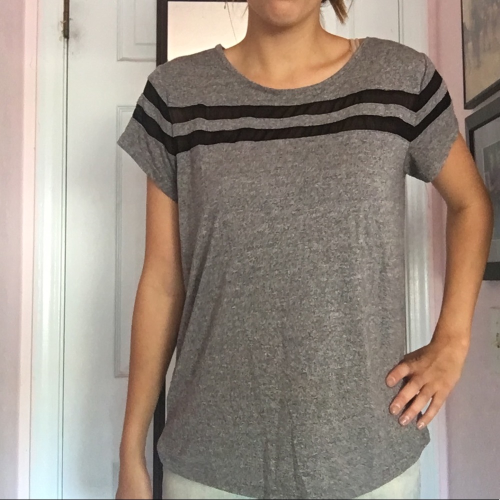 Black and Grey Tee