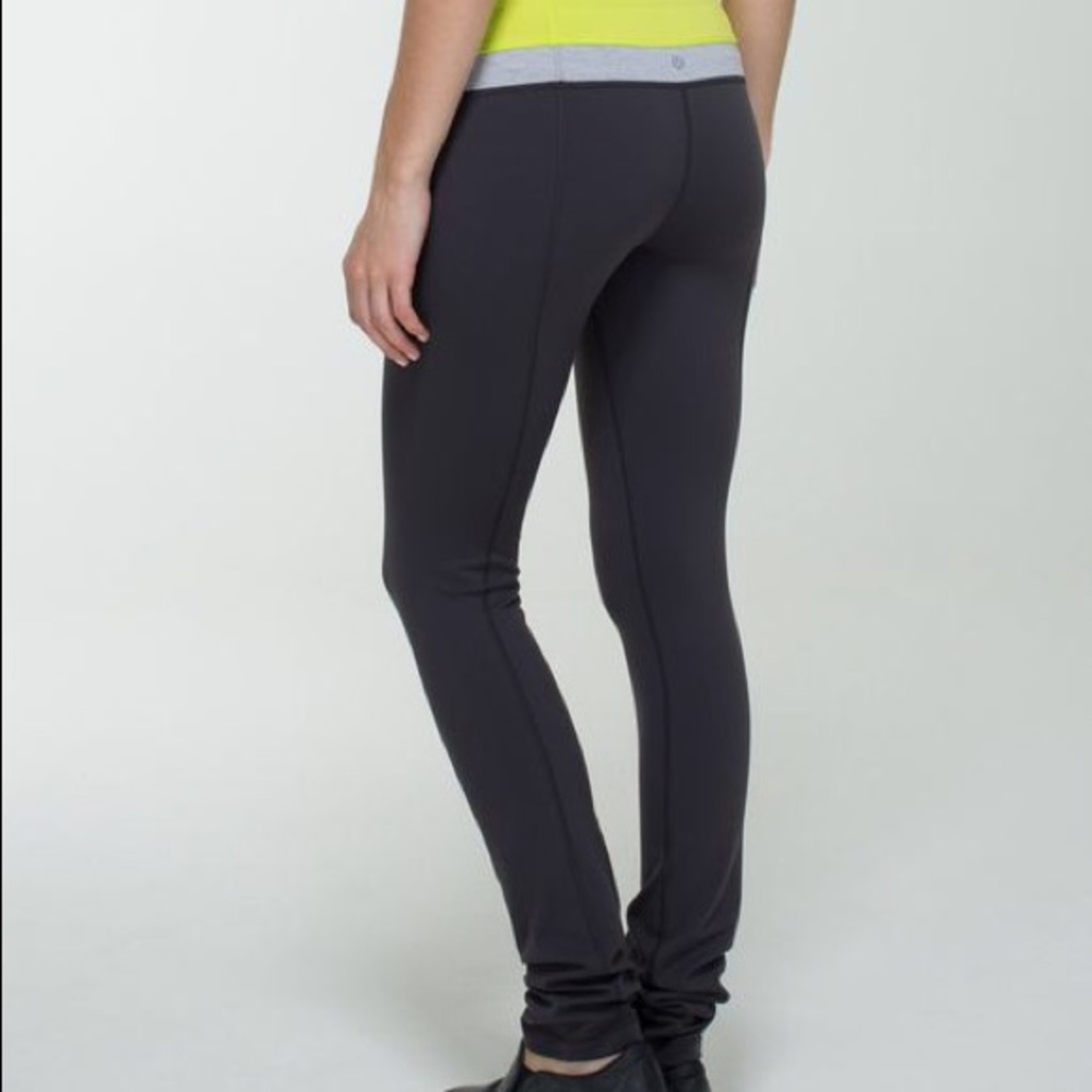 Lululemon Reversible Skinny Groove Leggings Size 6