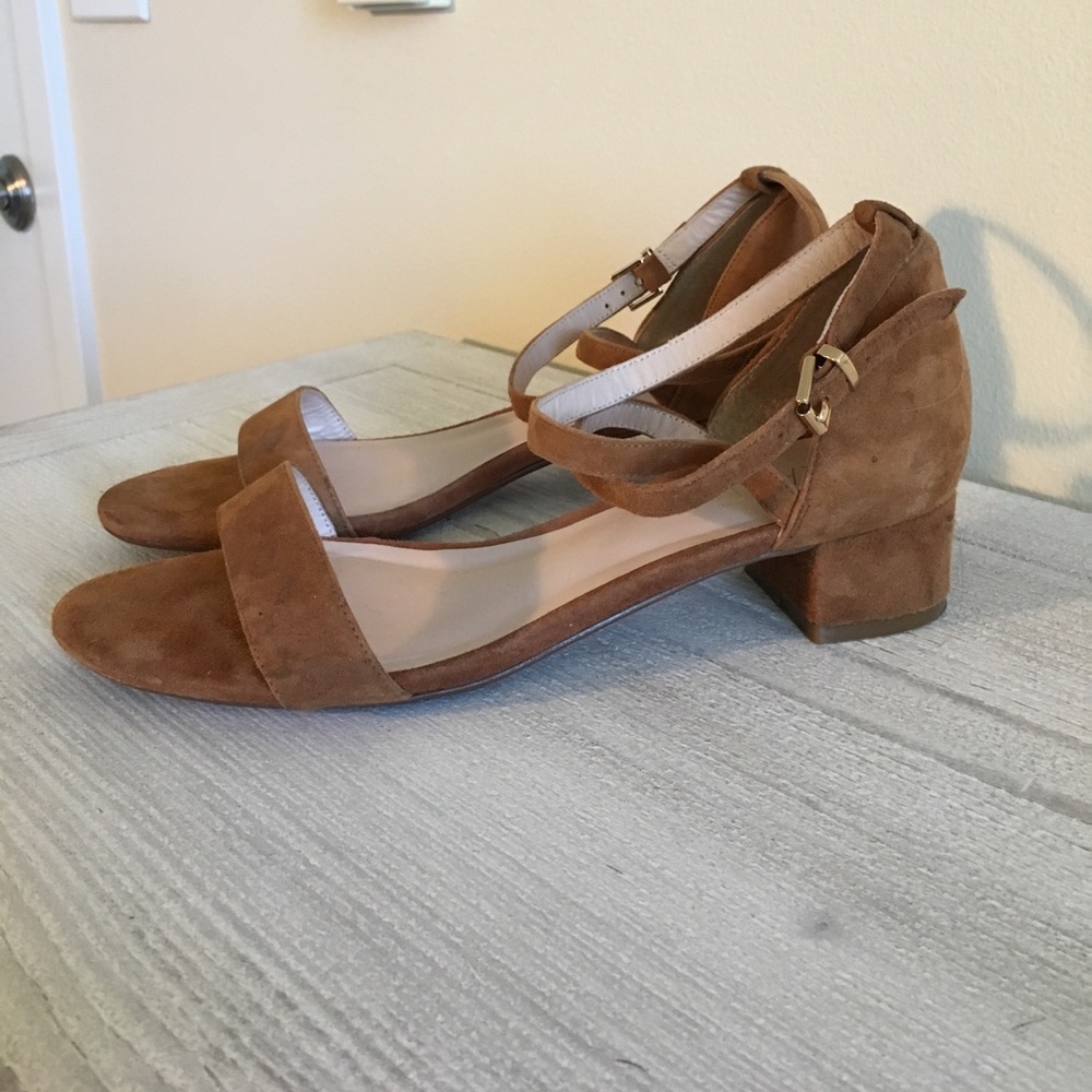 RAYE strapy suede sandals