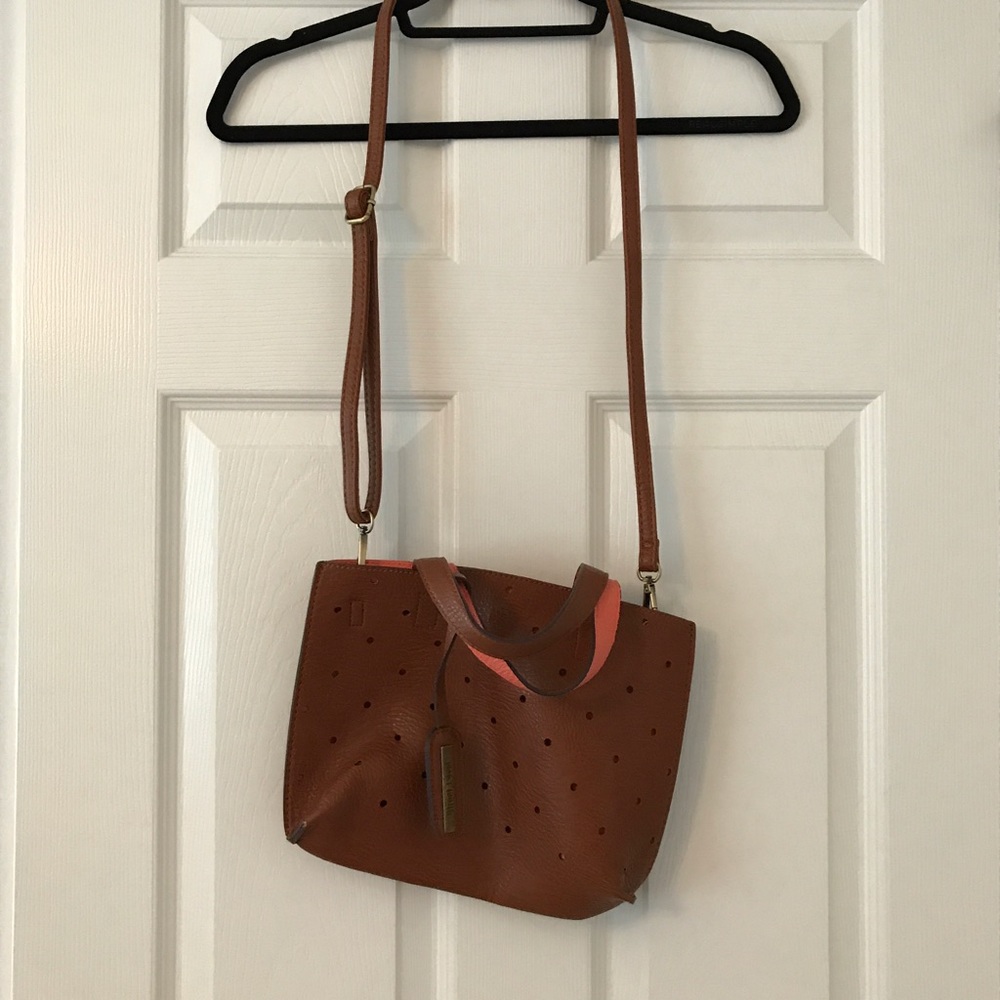Brown crossbody bag