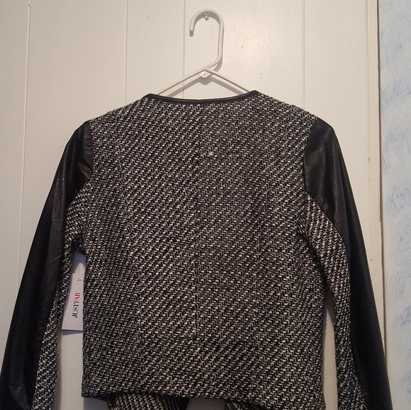 Black patterned blazer - Picture 2 of 2