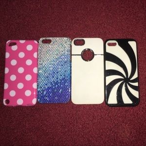 iPhone 5/5s and iPod cases. Selling all together‼️