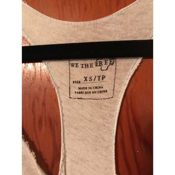 ‼️SOLD‼️ Free People Racer Back Tank - Picture 3 of 3