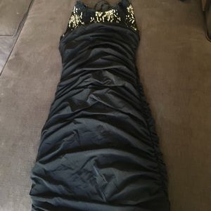 Sexy black dress