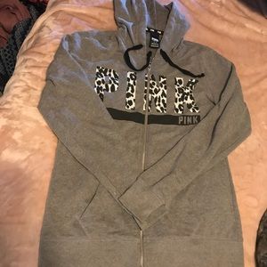PINK VS zip up hoodie