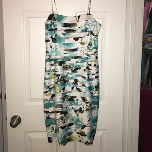 Knee length fitted dress