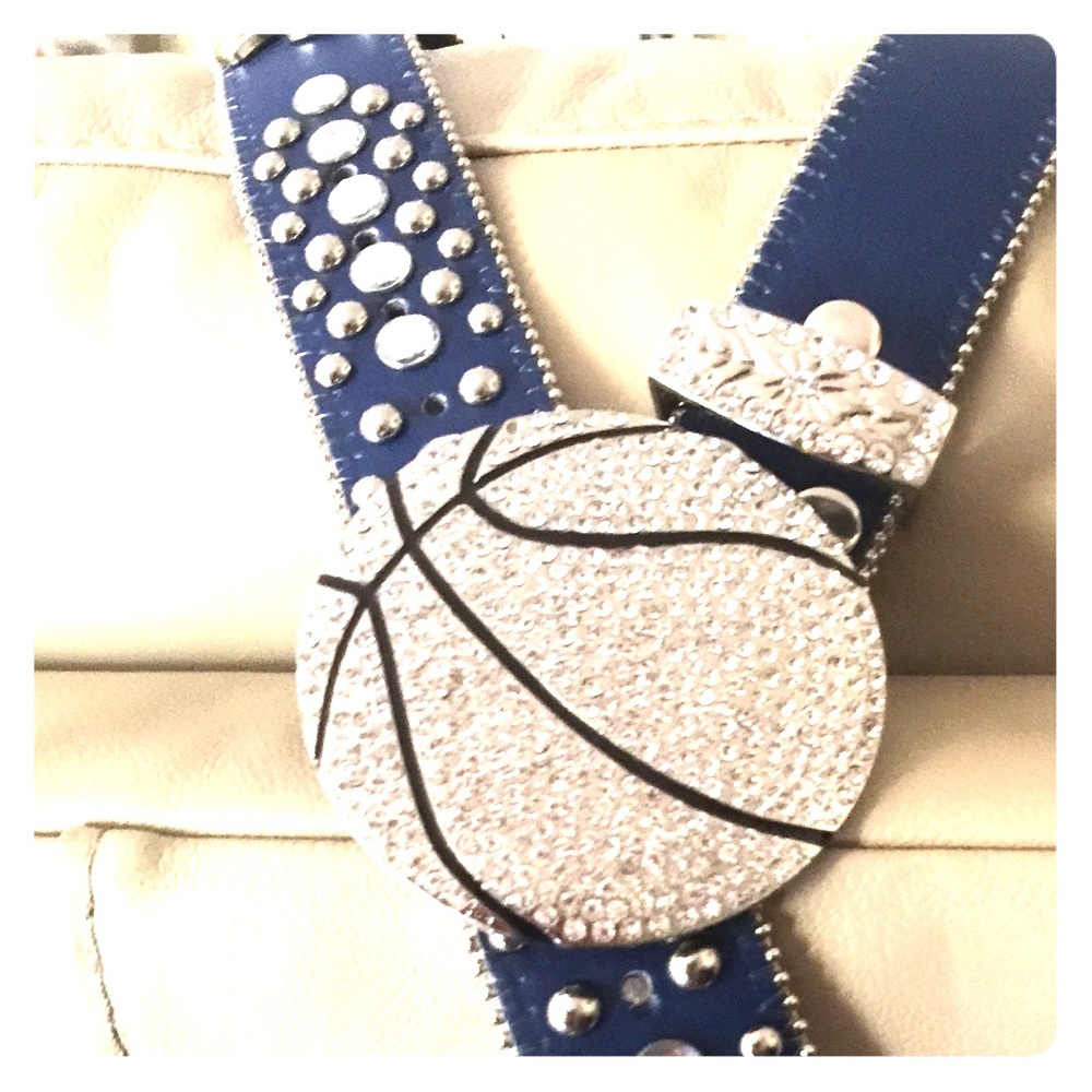 Crystal/Blinged Out Basketball Belt