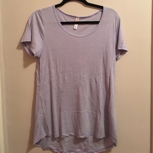 Purple LuLaRoe classic t