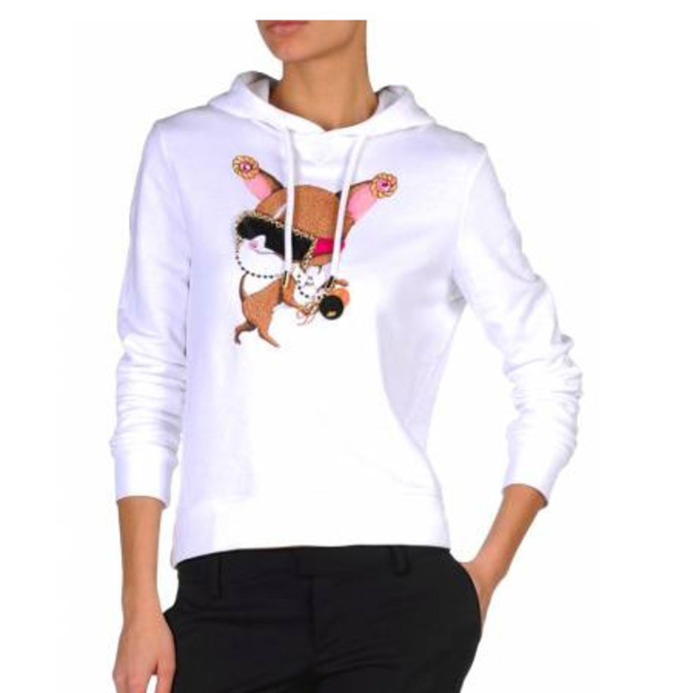 DSQUARED2 Sweatshirt Hoodies S White