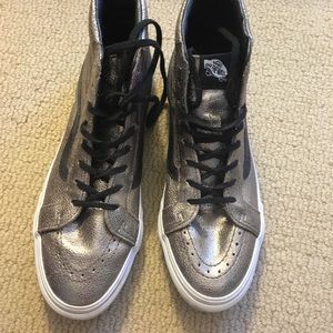 Metallic vans women's size 10