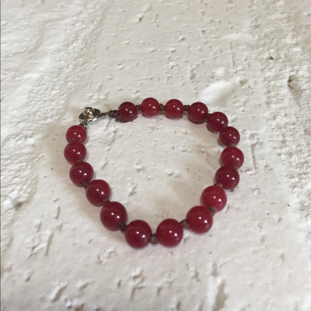 Natural Tourmaline Beaded Bracelet