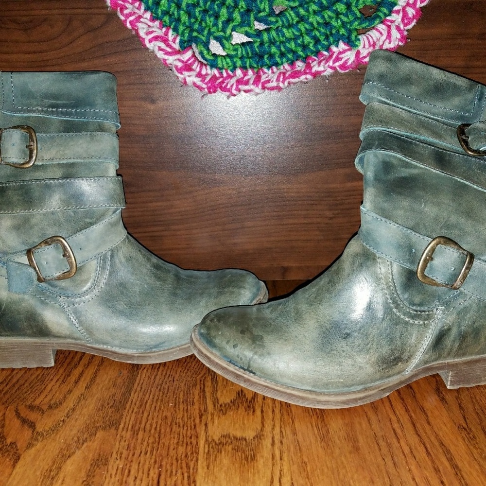 Bed stu olive green boots