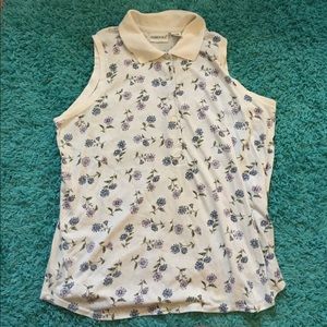 Fashion Bug 18/20W collared flower tank!