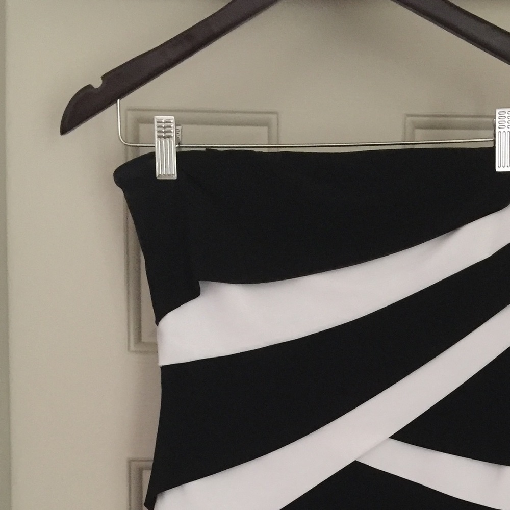 Strapless White House Black Market top