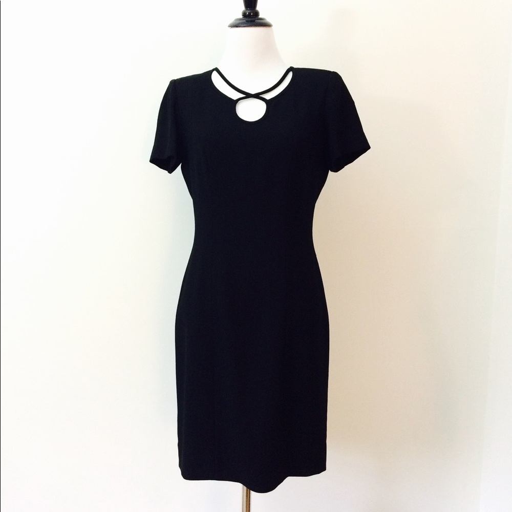 Liz Claiborne Black Dress Like new 4P