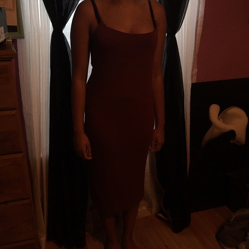 Burgundy sundress
