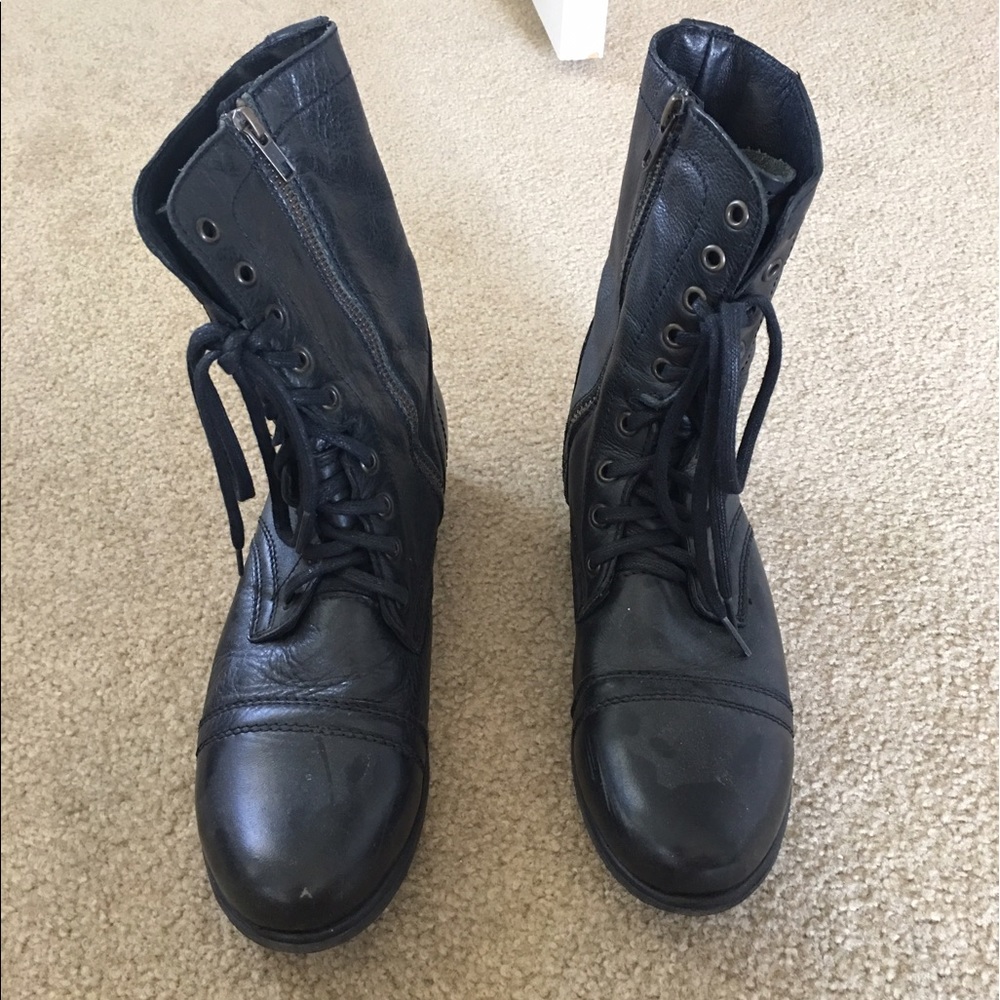 Steve Madden Combat Boots