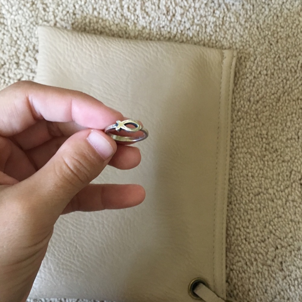 James Avery Christian fish ring!