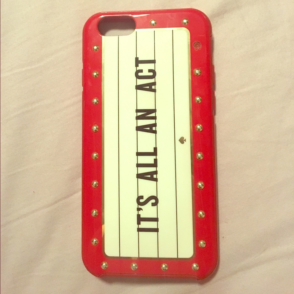KATE SPADE IPHONE 6/6s CASE "IT'S ALL AN ACT"
