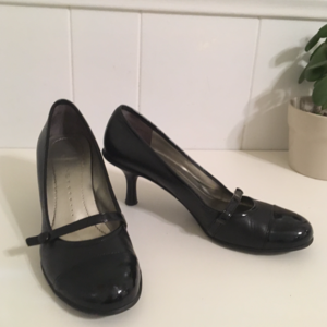 Mary Jane Kitten Heel