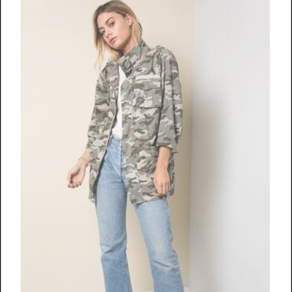 Jackets & Blazers - Camo Jacket