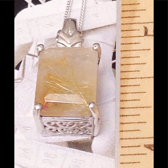 Golden Rutilated Quartz - Picture 3 of 4