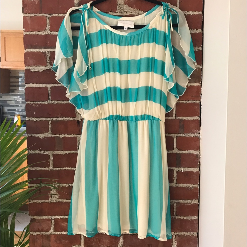 Corey Lynn Calter striped dress