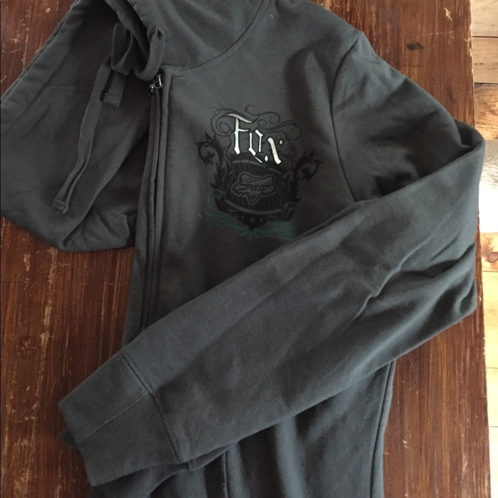 Women's fox full zip sweatshirt