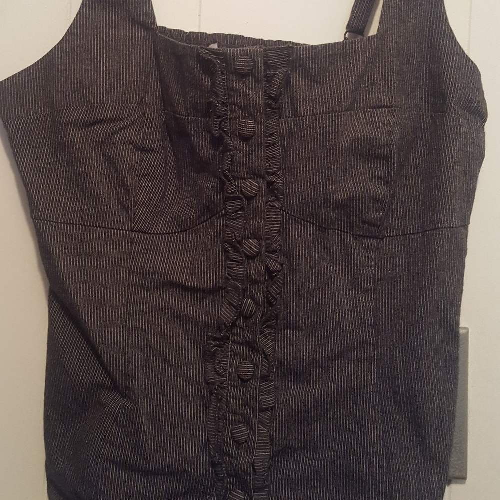Corset style tank