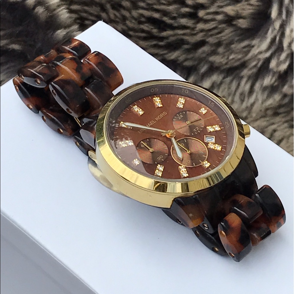 Michael Kors MK5216 Tortoise Watch