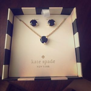 Kate Spade necklace and earring set