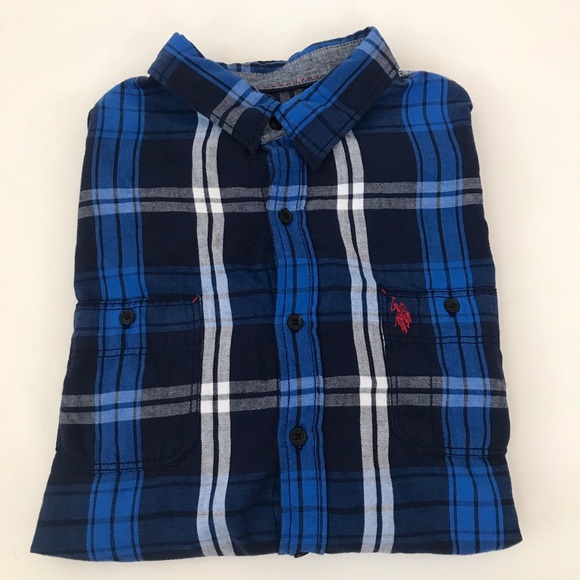 U.S. Polo Assn. Other - 💙HP- Men's Polo Flannel Button Down