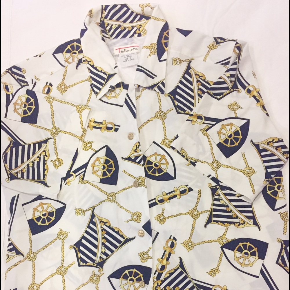Button down Talbots shirt