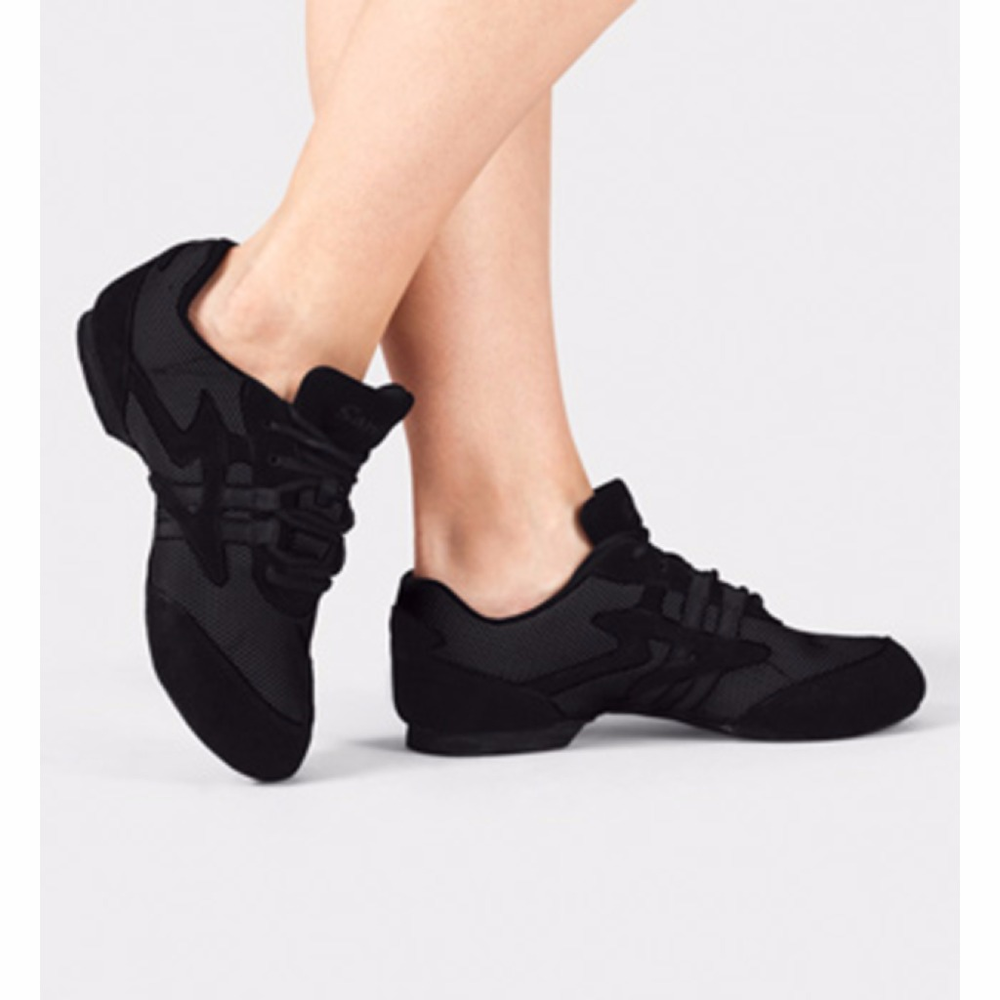 Black Sansha Salsa Zumba Dance Sneakers