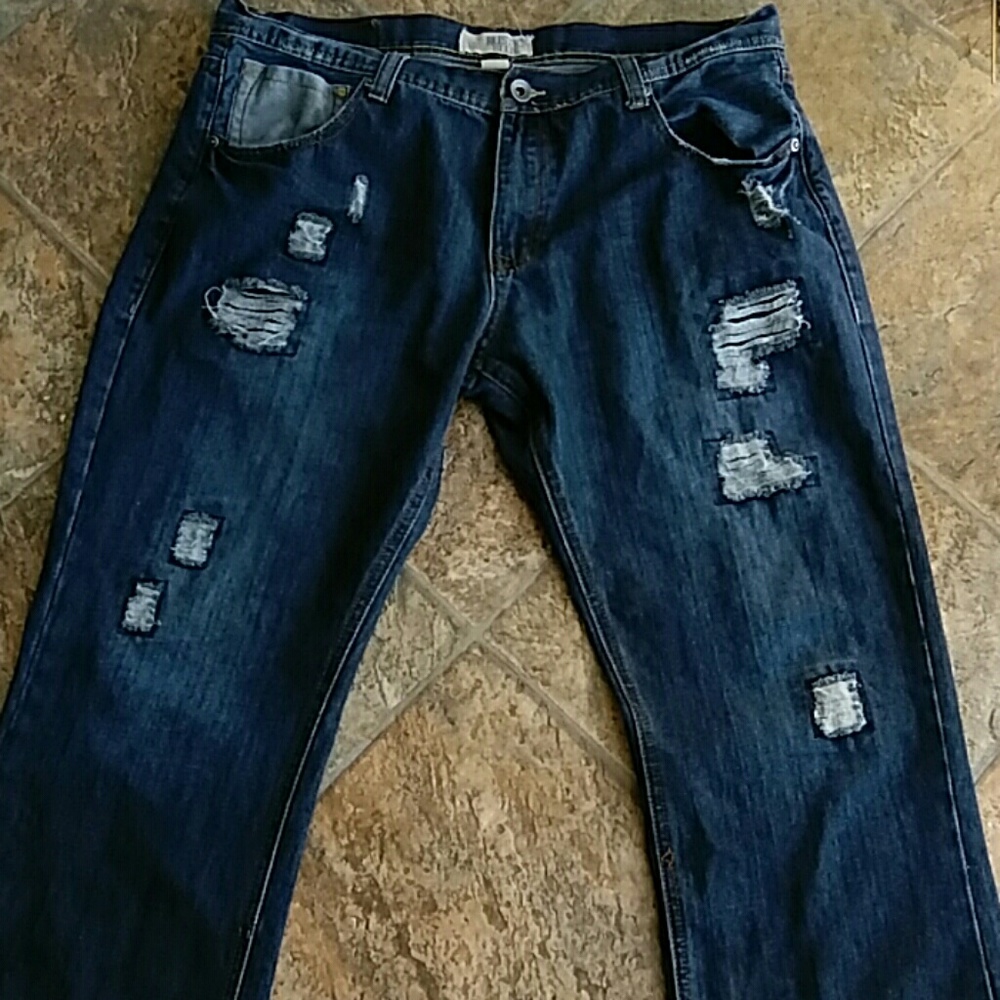 New Mens Rustic Blues 38*30