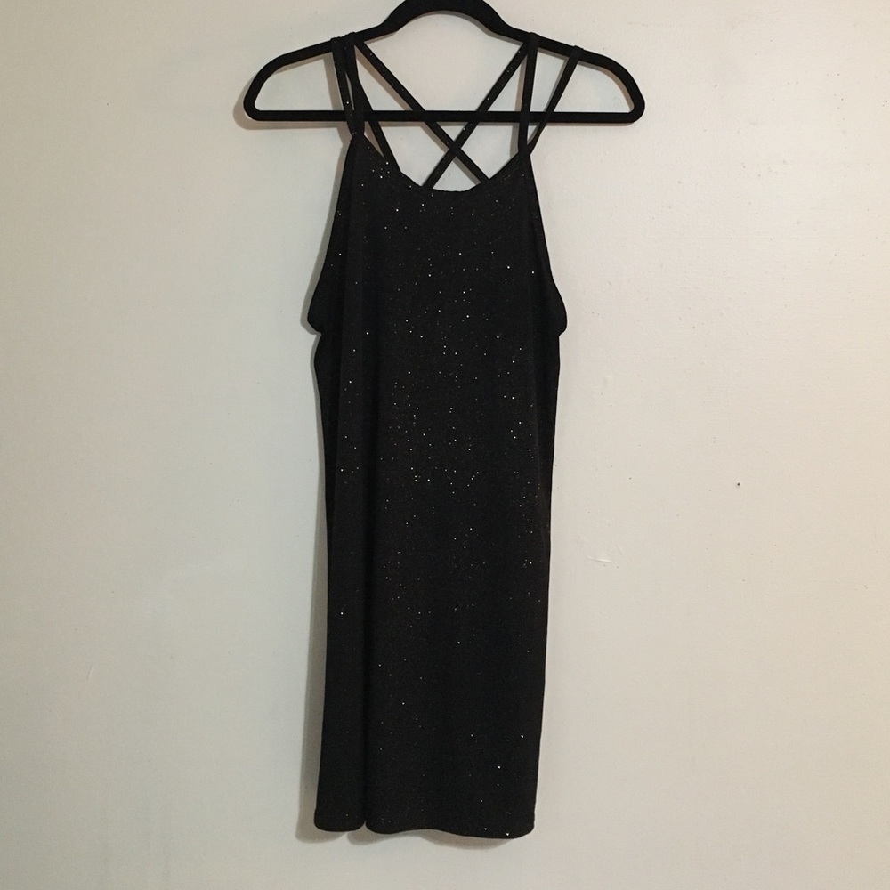 Shimmering Black Dress