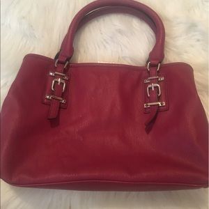 Authentic Vera Wang red leather purse