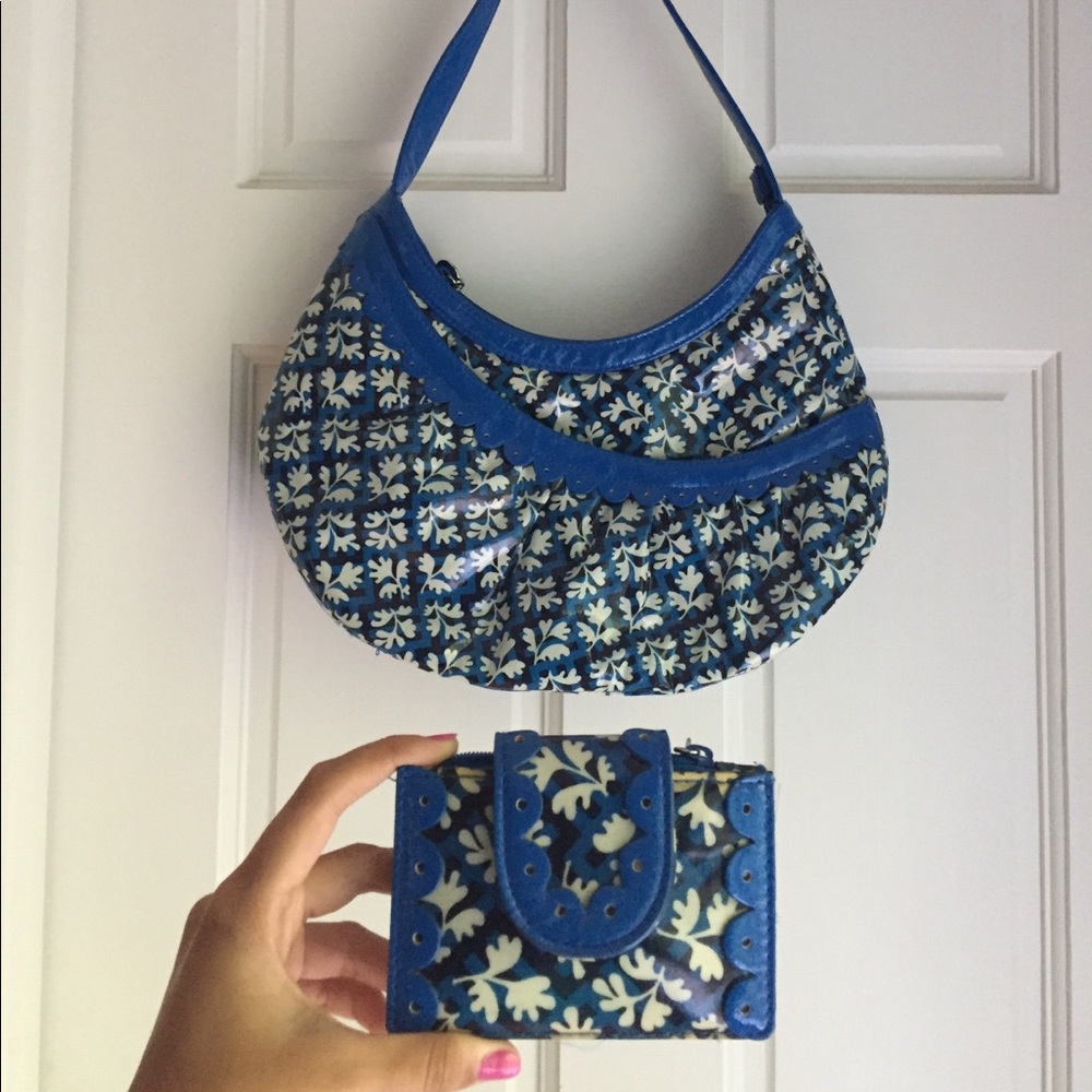 Vera Bradley Purse & Wallet Set