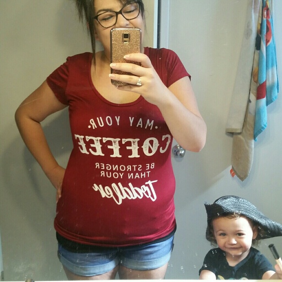 May Your Coffee Be Stronger Than Your Toddler Tee - Picture 5 of 5