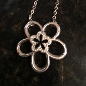 Brighton flower necklace