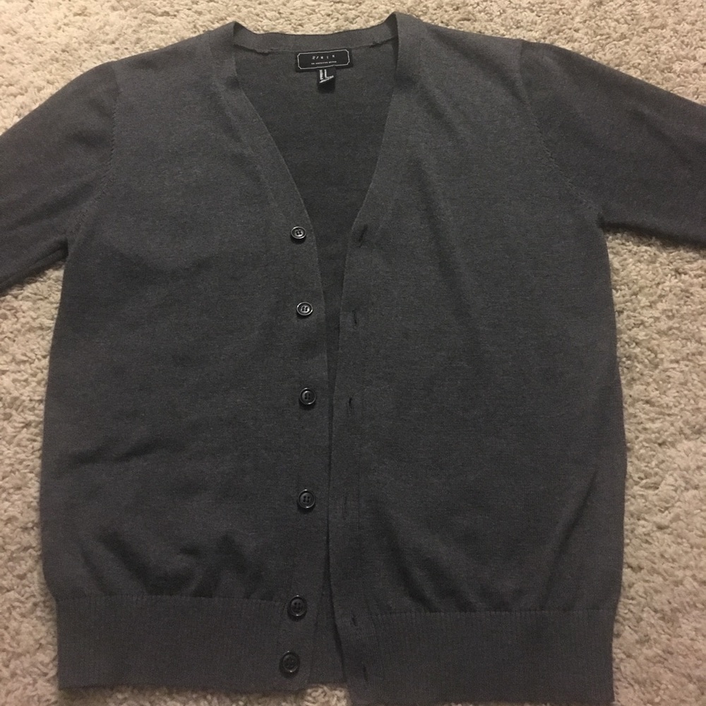 Grey Cardigan