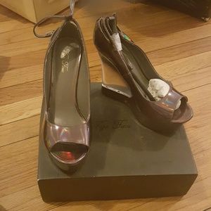 Women's Open-Toe Strapped Stiletto Heels