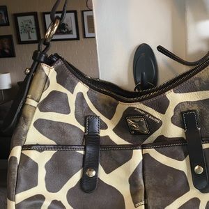 Dooney & Bourke Giraffe Safari Hobo