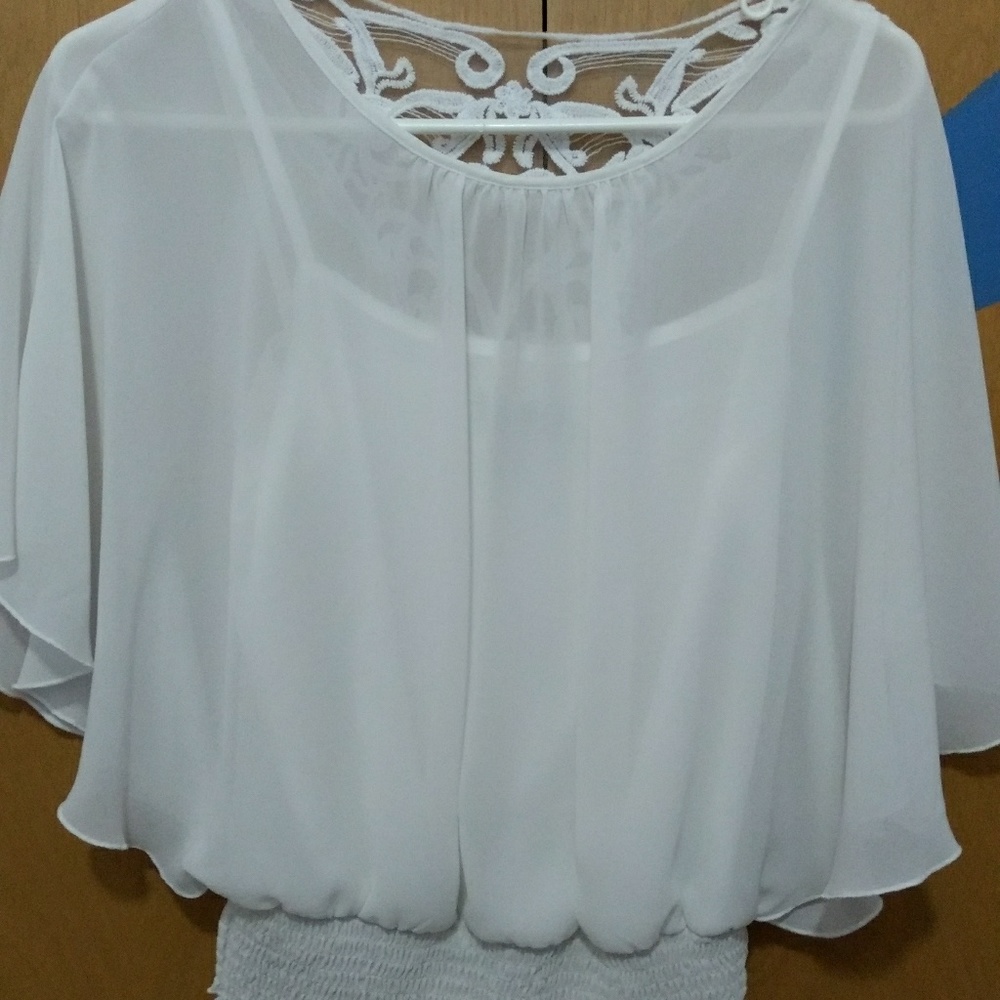 A. Byer white blouse
